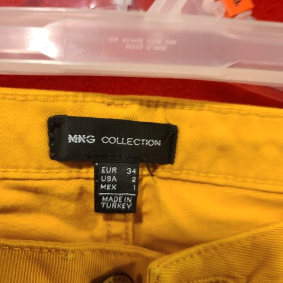 Mango Yellow Jeans - Picture 3 of 4